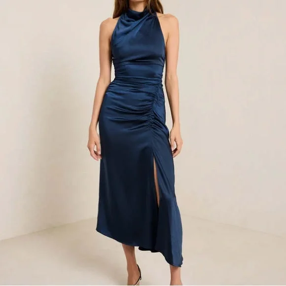 A.L.C. Women’s Inez Satin Dress - Picture 1 of 6